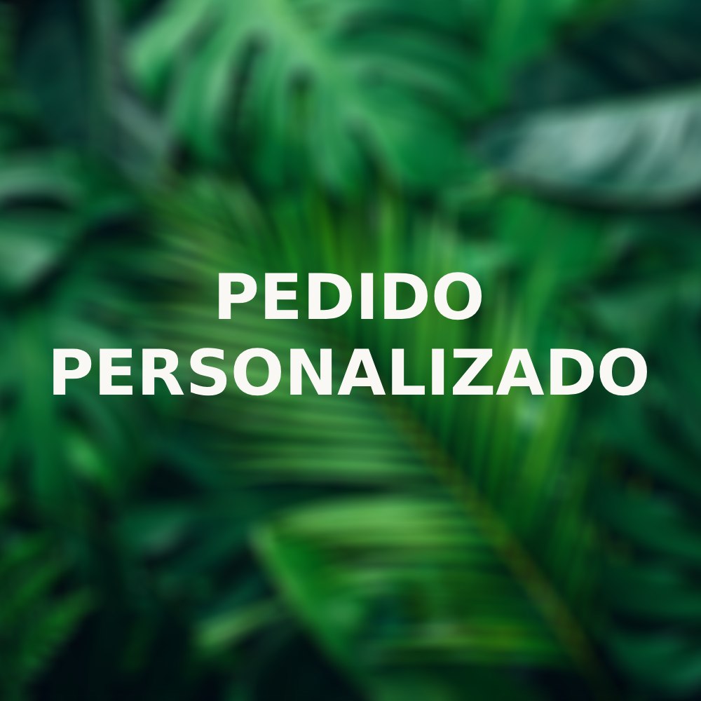 Pedido personalizado para Alejandro