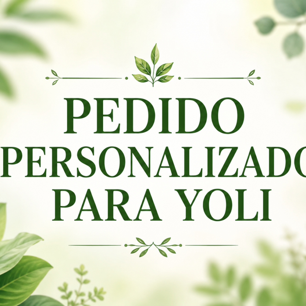 Pedido personalizado para Yoli