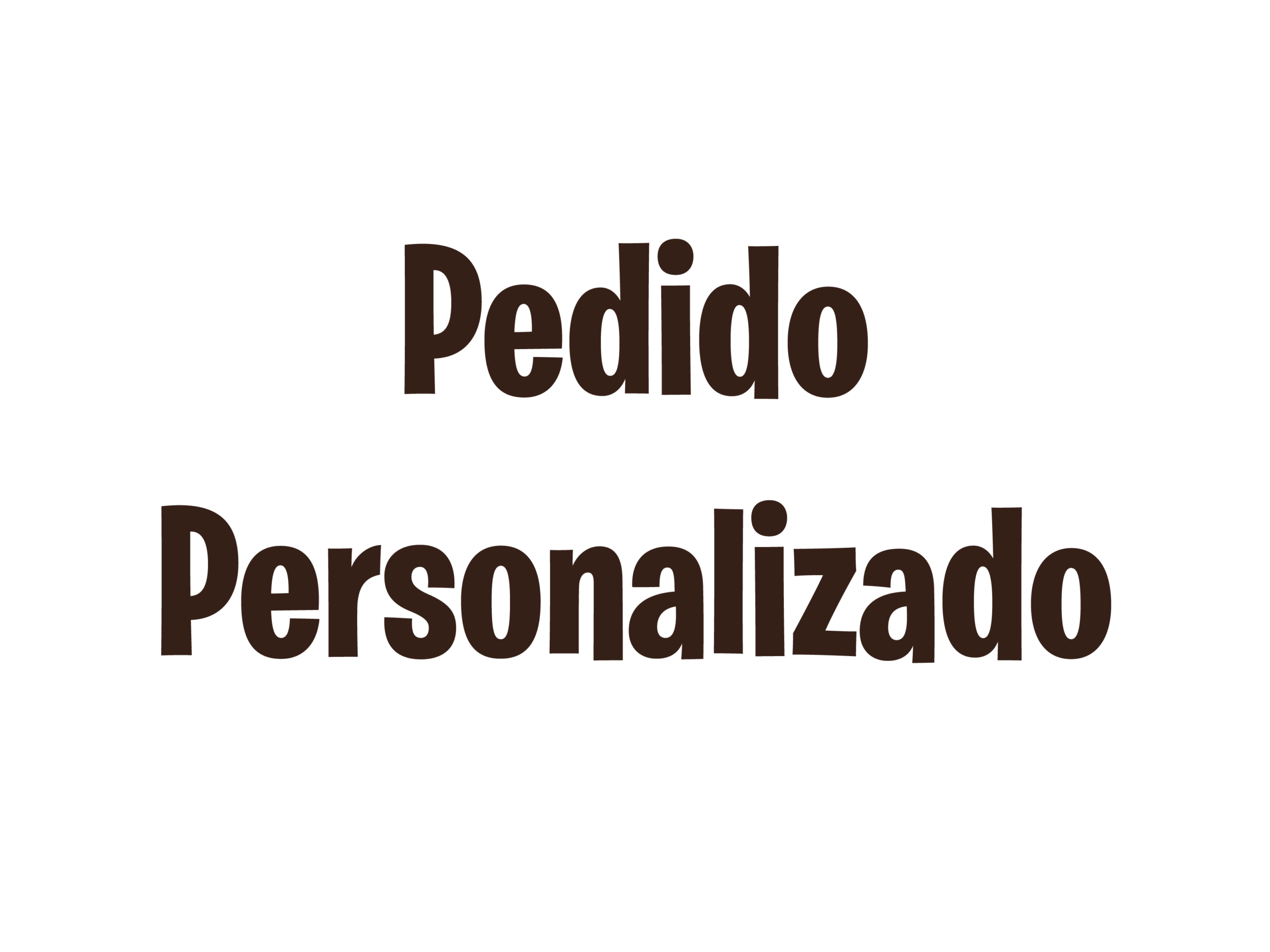Pedido personalizado para Débora